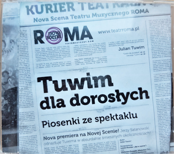 Tuwim Dla Dorosłych (2012, CD) - Discogs