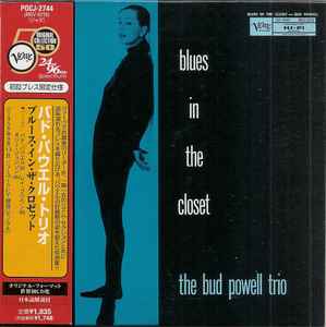 The Bud Powell Trio – Blues In The Closet (1999, Paper Sleeve, CD 