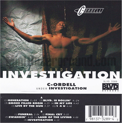 C-Ordell – Under Investigation (CD) - Discogs