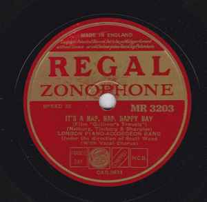 London Piano-Accordeon Band - It's A Hap, Hap, Happy Day / Down The Trail Of Dreams album cover