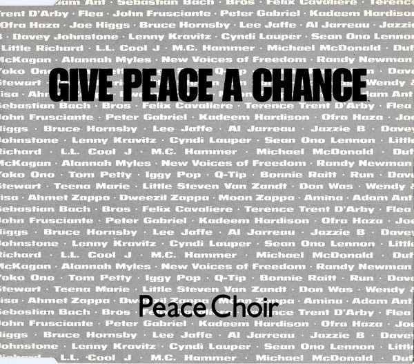 Peace Choir – Give Peace A Chance (1991, Vinyl) - Discogs