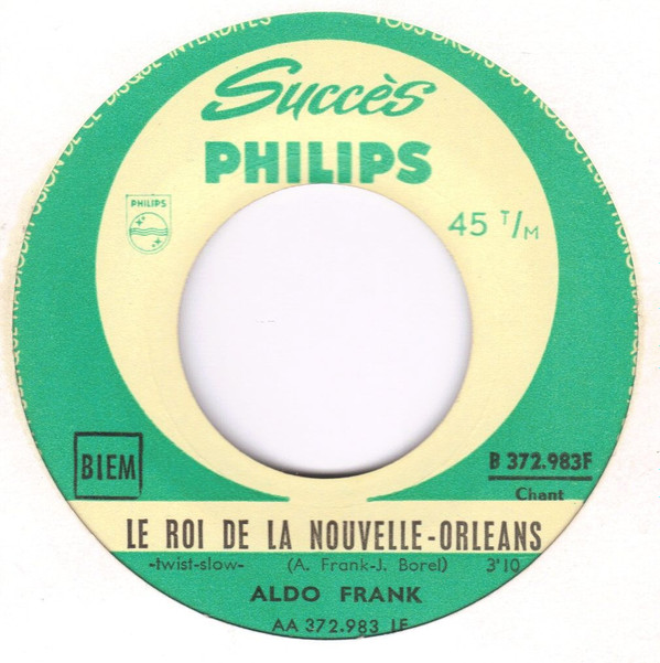 Album herunterladen Aldo Frank - Le Roi De La Nouvelle Orléans