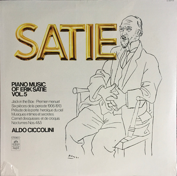 Erik Satie, Aldo Ciccolini – Piano Music Of Erik Satie, Vol. 5