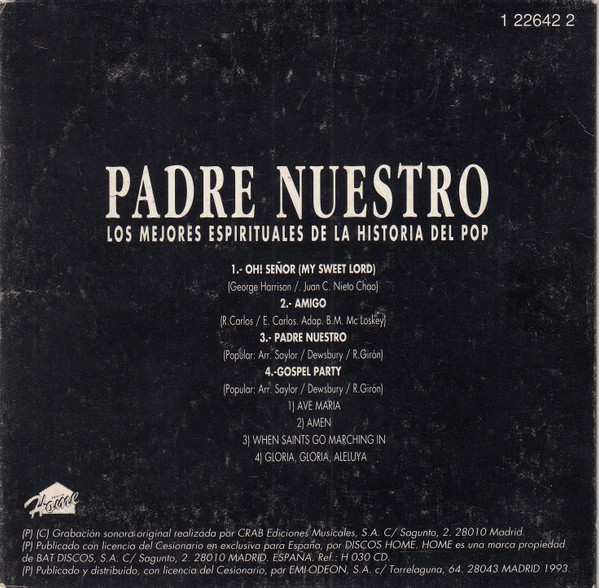 David Saylor, Miryam Fultz – Padre Nuestro // Gospel En Español (1993, Card  sleeve., CD) - Discogs