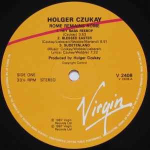 Holger Czukay - Rome Remains Rome | Releases | Discogs