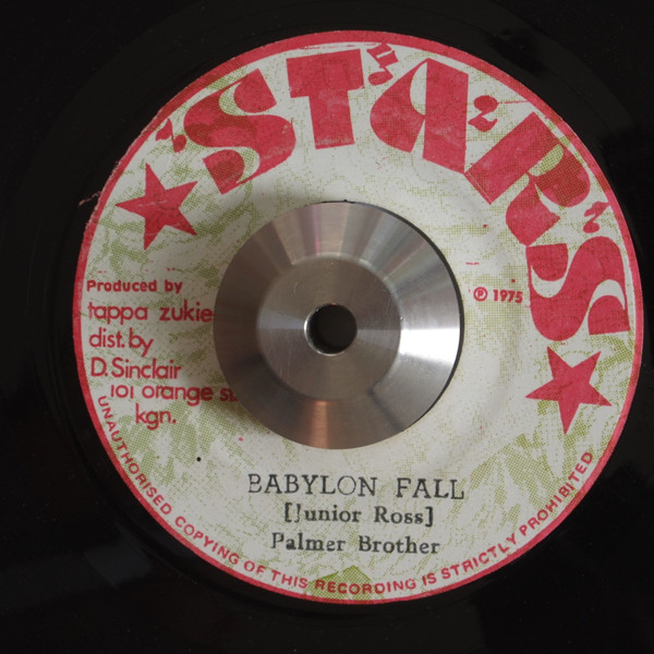 Junior Ross & The Spears – Babylon Fall (1975, Vinyl) - Discogs