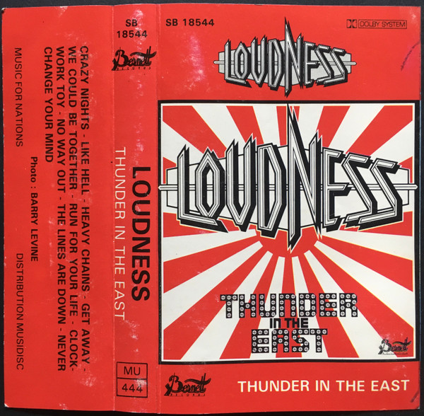 LOUDNESS Thunder In The Eastl ラウドネス サンダー・イン・ジ 