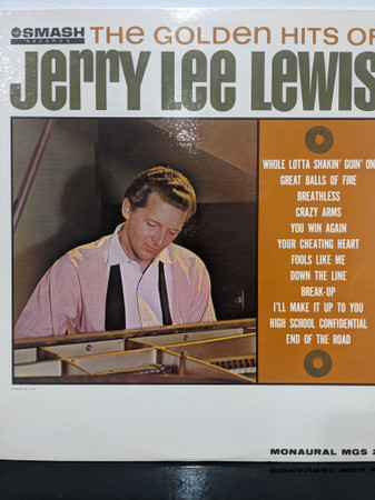 Jerry Lee Lewis – The Golden Hits Of Jerry Lee Lewis (1964, Vinyl