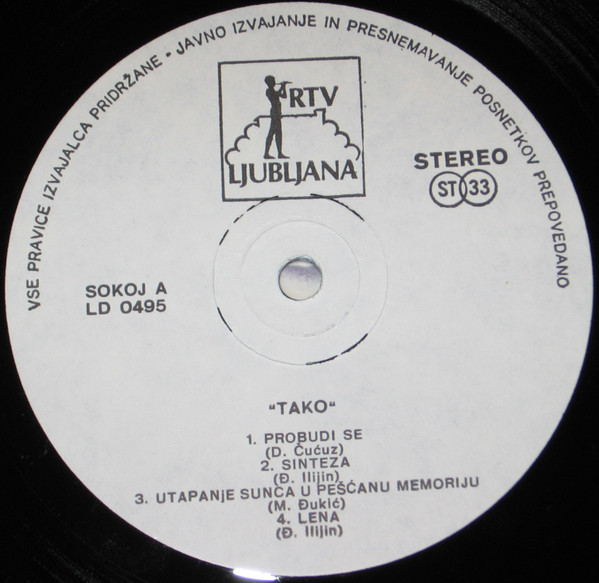 Tako – Tako (1978, Vinyl) - Discogs