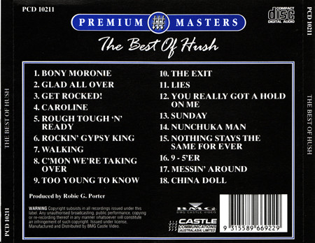 lataa albumi Hush - The Best Of Hush
