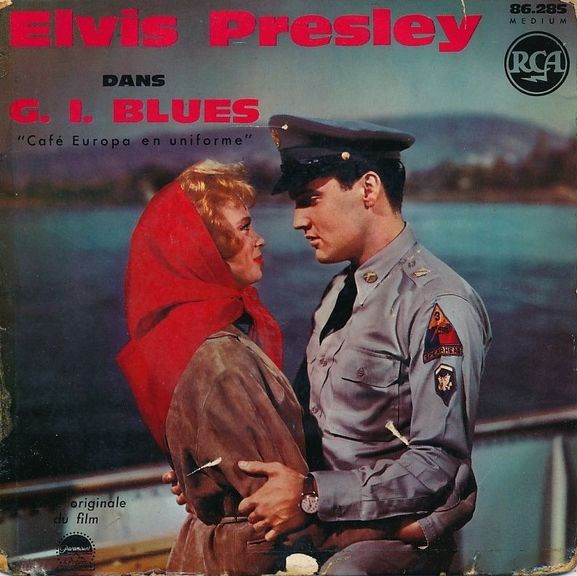 Elvis Presley – G. I. Blues (1961, Blue Labels, Vinyl) - Discogs