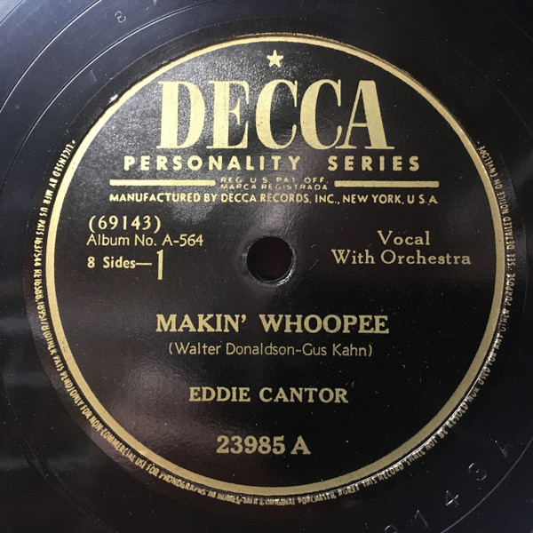 lataa albumi Eddie Cantor - Songs He Made Famous