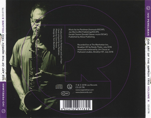 télécharger l'album Ivo Perelman, Joe Morris, Gerald Cleaver - The Art Of The Improv Trio Volume 5