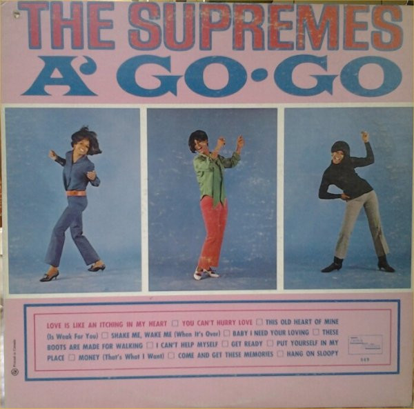 The Supremes - A' Go-Go | Tamla Motown (649)