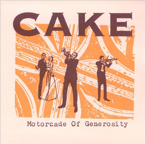 Cake Motorcade Of Generosity 2008 Digipak CD Discogs