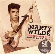 Marty Wilde - The Greatest Hits - Born To Rock N' Roll album cover