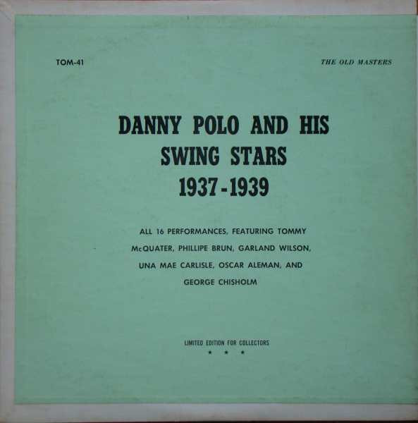 lataa albumi Danny Polo And His Swing Stars - 1937 1939