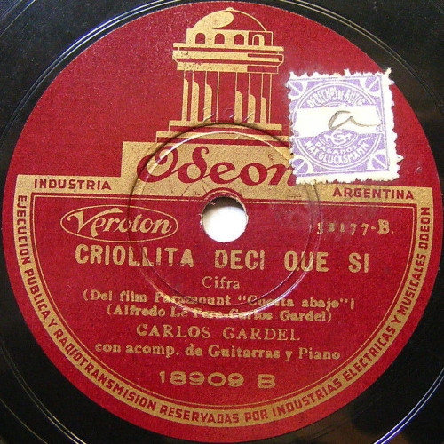 baixar álbum Carlos Gardel - Cuesta Abajo Criollita Deci Que Si