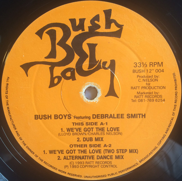 last ned album Bush Boys Featuring Debralee Smith - Weve Got The Love