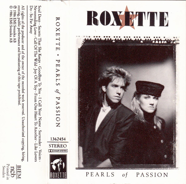 roxette pearls of passion