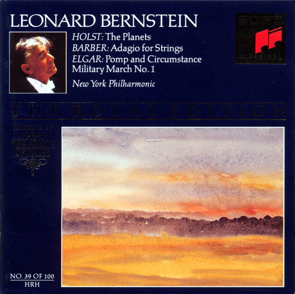 Leonard Bernstein, Holst, Barber, Elgar, New York Philharmonic