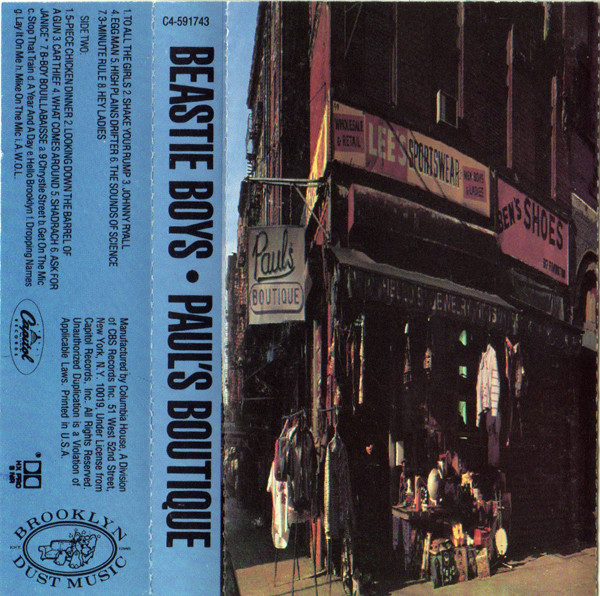 Beastie Boys Poster Paul's Boutique Beastie Boys Print 