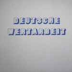 Cover of Deutsche Wertarbeit, 2014, Vinyl