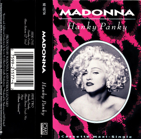 MADONNA「Hanky Panky」マドンナ - CD