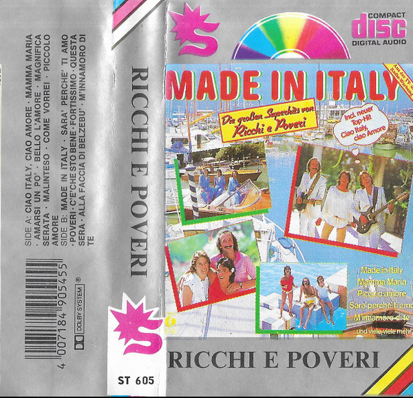 Ricchi E Poveri - Made In Italy - Die Großen Superhits Von Ricchi E Poveri, Releases