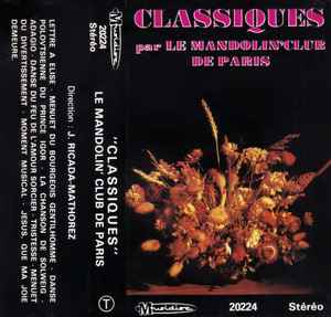 Mandolin' Club De Paris - Classiques album cover