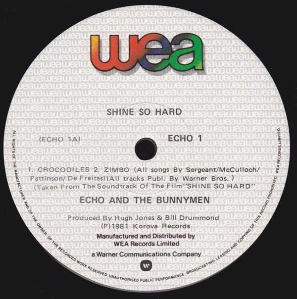 baixar álbum Echo And The Bunnymen - Shine So Hard