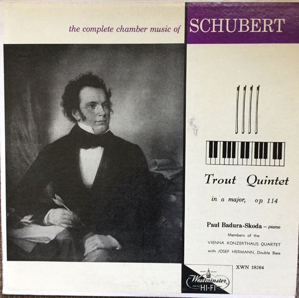 Schubert, Paul Badura-Skoda, Anton Kamper, Erich Weiss, Franz