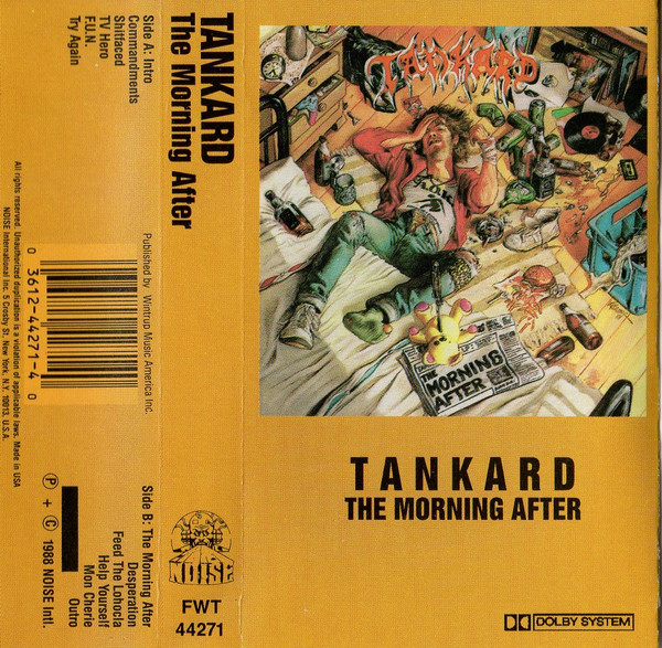 Tankard – The Morning After (1989, Cassette) - Discogs