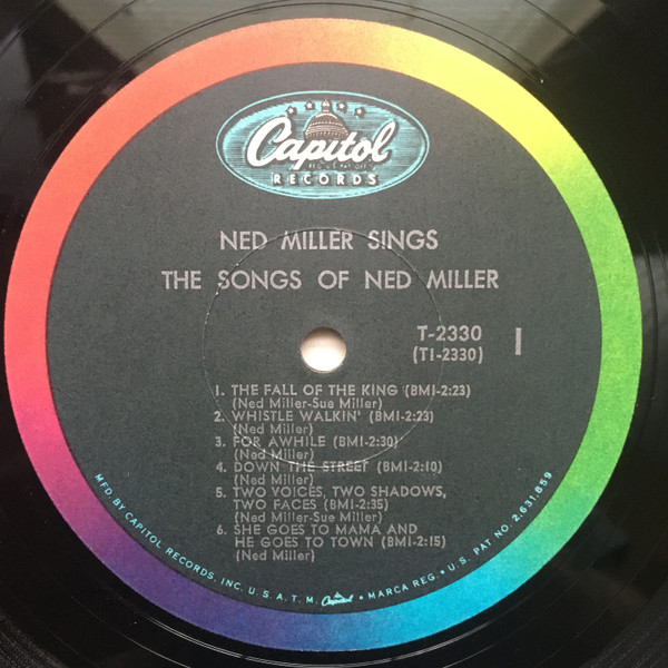 lataa albumi Ned Miller - The Songs Of Ned Miller