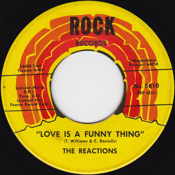 baixar álbum The Reactions - In My Grave Love Is A Funny Thing