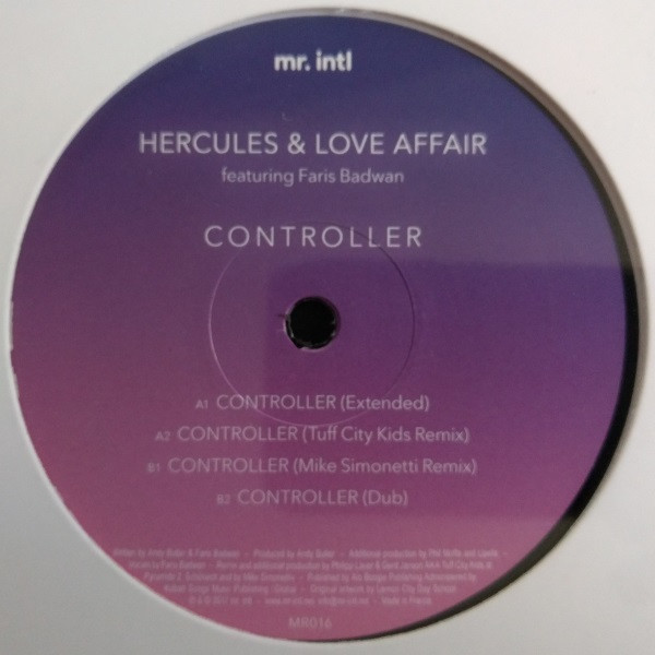 last ned album Hercules & Love Affair feat Faris Badwan - Controller