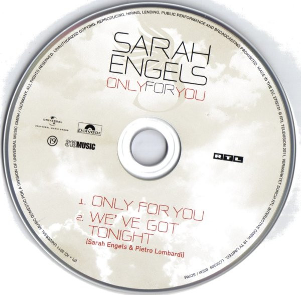 télécharger l'album Sarah Engels - Only For You