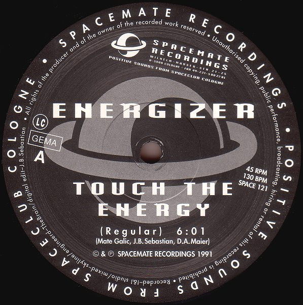 lataa albumi Energizer - Touch The Energy