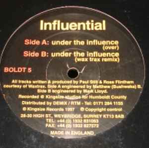 Influential - Under The Influence album cover