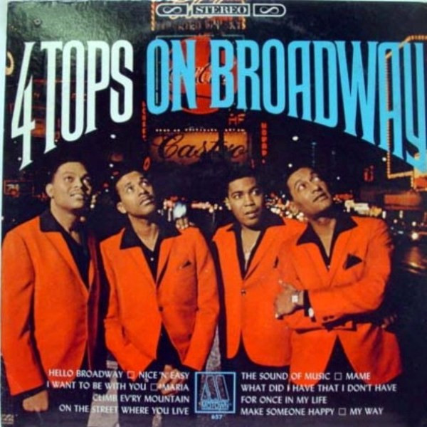 last ned album Four Tops - Four Tops On Broadway