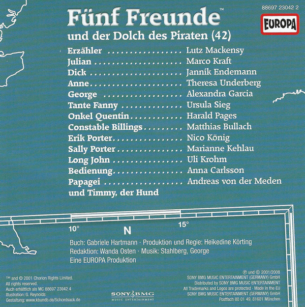 lataa albumi Enid Blyton - Fünf Freunde 42 Und Der Dolch Des Piraten