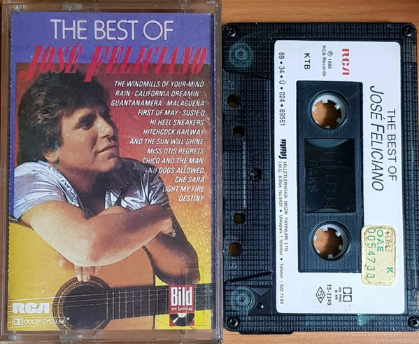 José Feliciano – The Best Of José Feliciano (1985, Vinyl) - Discogs