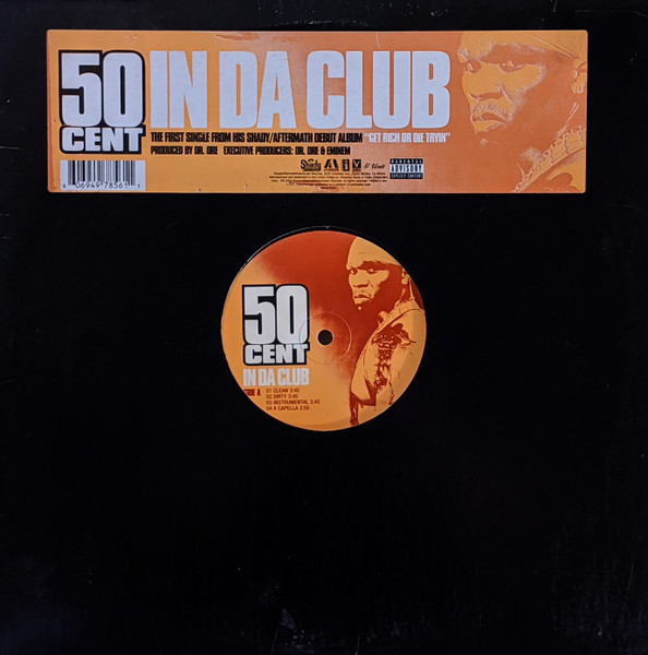 50 Cent – In Da Club / Backdown (2003, Vinyl) - Discogs