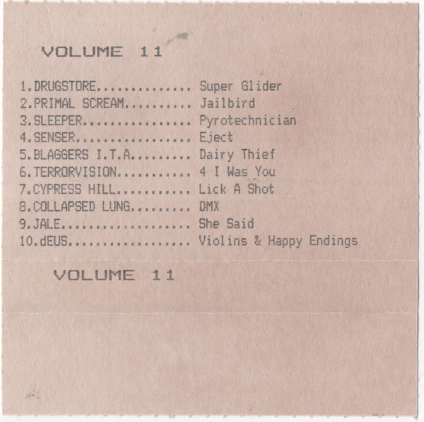 Volume Eleven (1994, CD) - Discogs