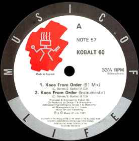 Kobalt 60 - Kaos From Order