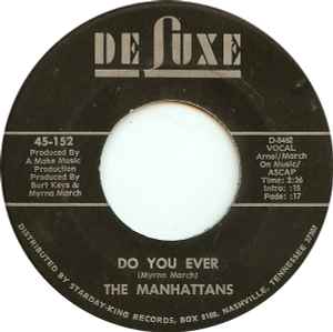 Manhattans - Do You Ever / If My Heart Could Speak album cover