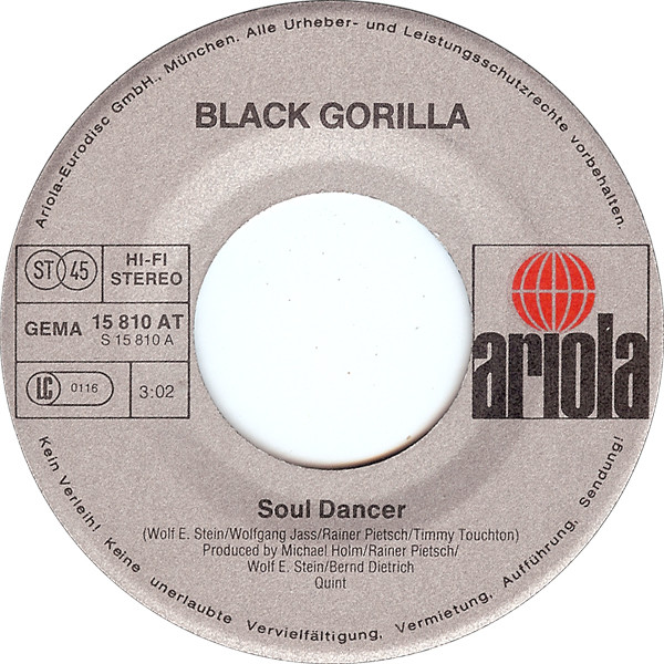 last ned album Black Gorilla - Soul Dancer