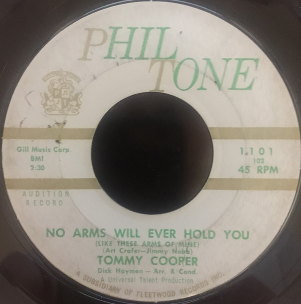 last ned album Tommy Cooper - No Arms Will Ever Hold You Sweet Words Of Love