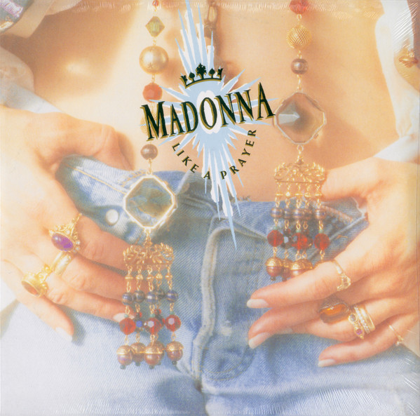 Madonna Like A Prayer German Edition 1989 - LP Vinilo 12 G+/VG Am