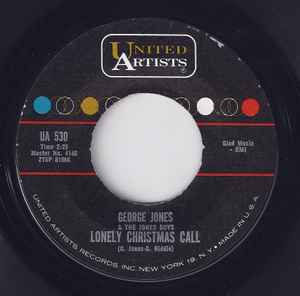 George Jones And The Jones Boys - Lonely Christmas Call / My Mom And Santa Claus album cover